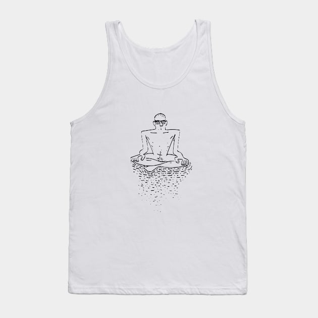 The Meditation Tank Top by jjoo